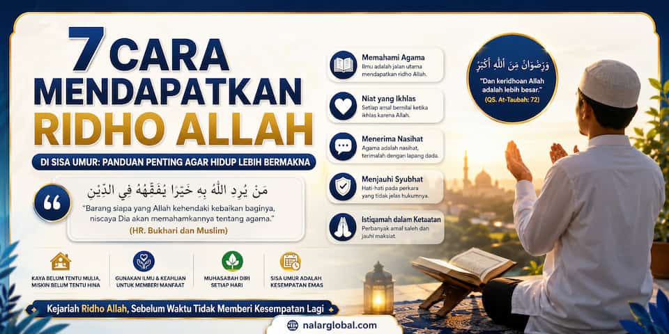 Cara Mendapatkan Ridho Allah