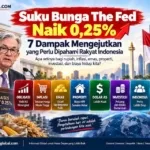 Suku Bunga The Fed Naik 0,25%