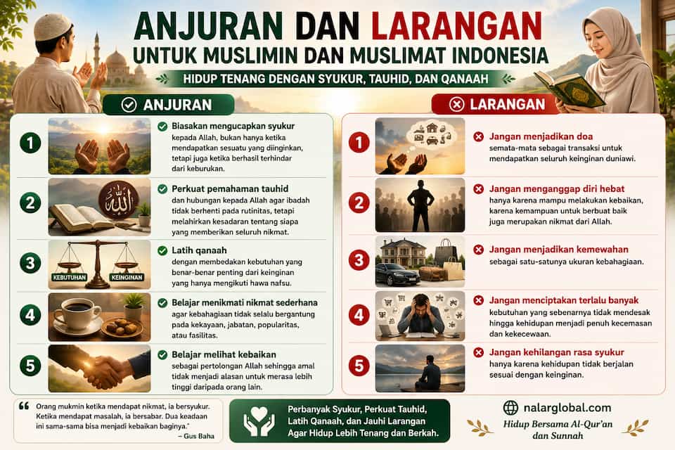 syukur lebih tinggi derajatnya dari takwa